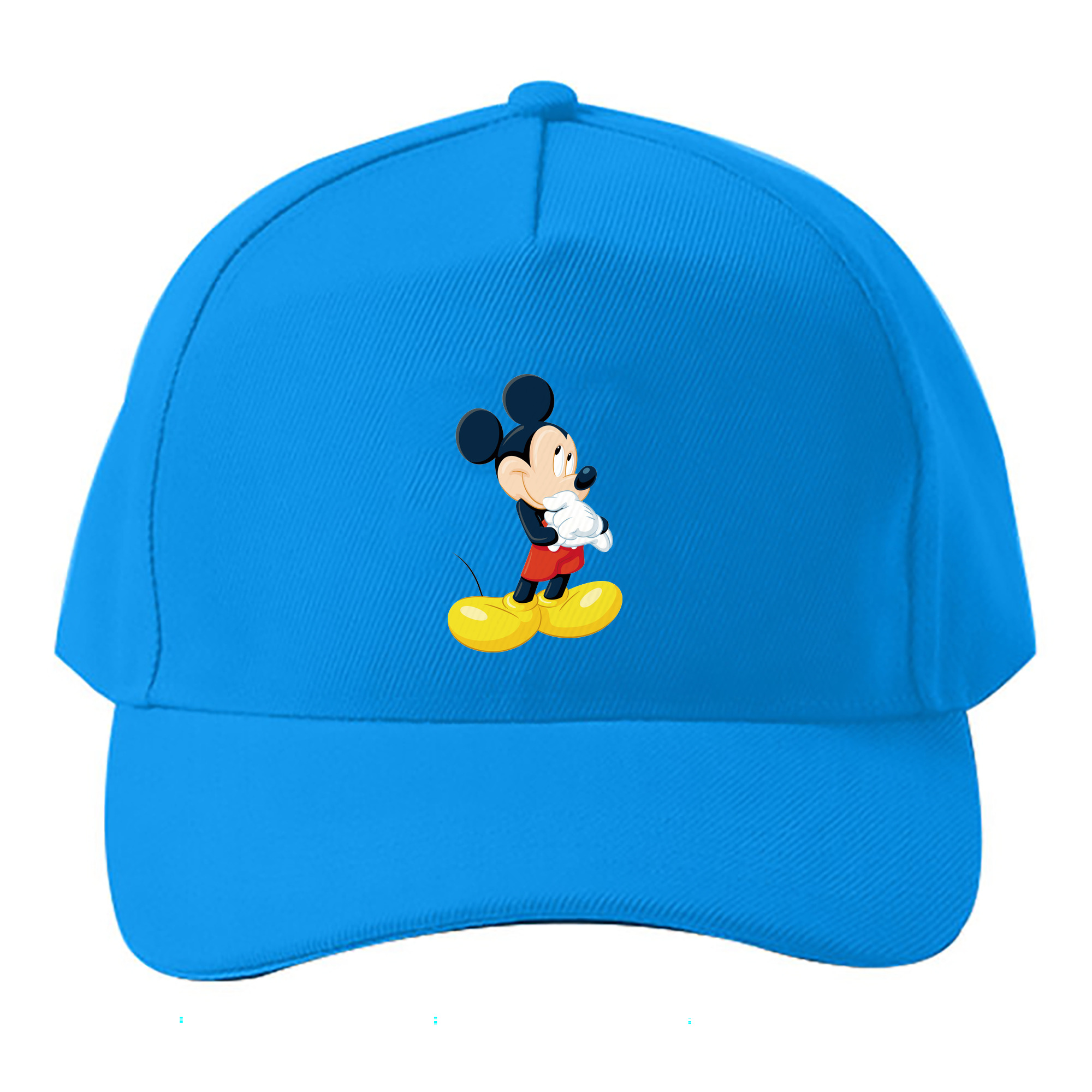 （画像用） ミッキーマウス Mickey Mouse ベースボールキャップ 綿100％ 男女兼用 帽子 スポーツ